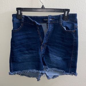 Fashion Nova blue  jean shorts